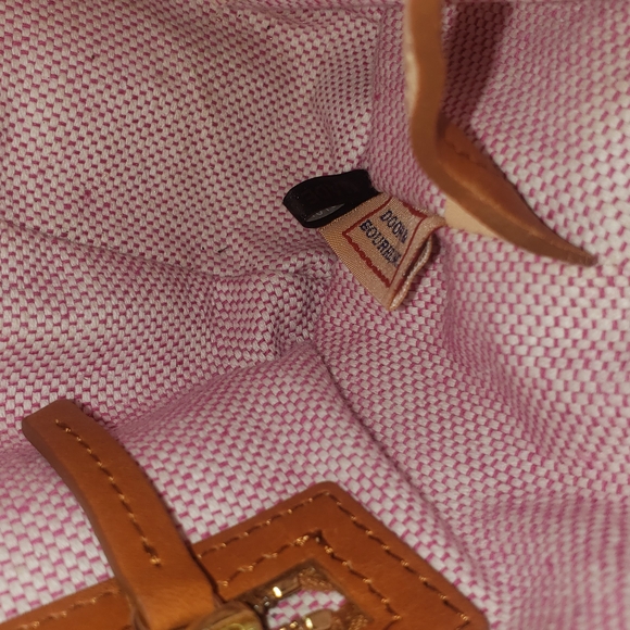 Dooney & Bourke Camel/Tan Leather Hobo Bag